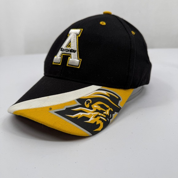 fan favorite Other - Fan Favorite App State Hat Mens OSFA Black‎ Mountaineers Mascot Adustabe